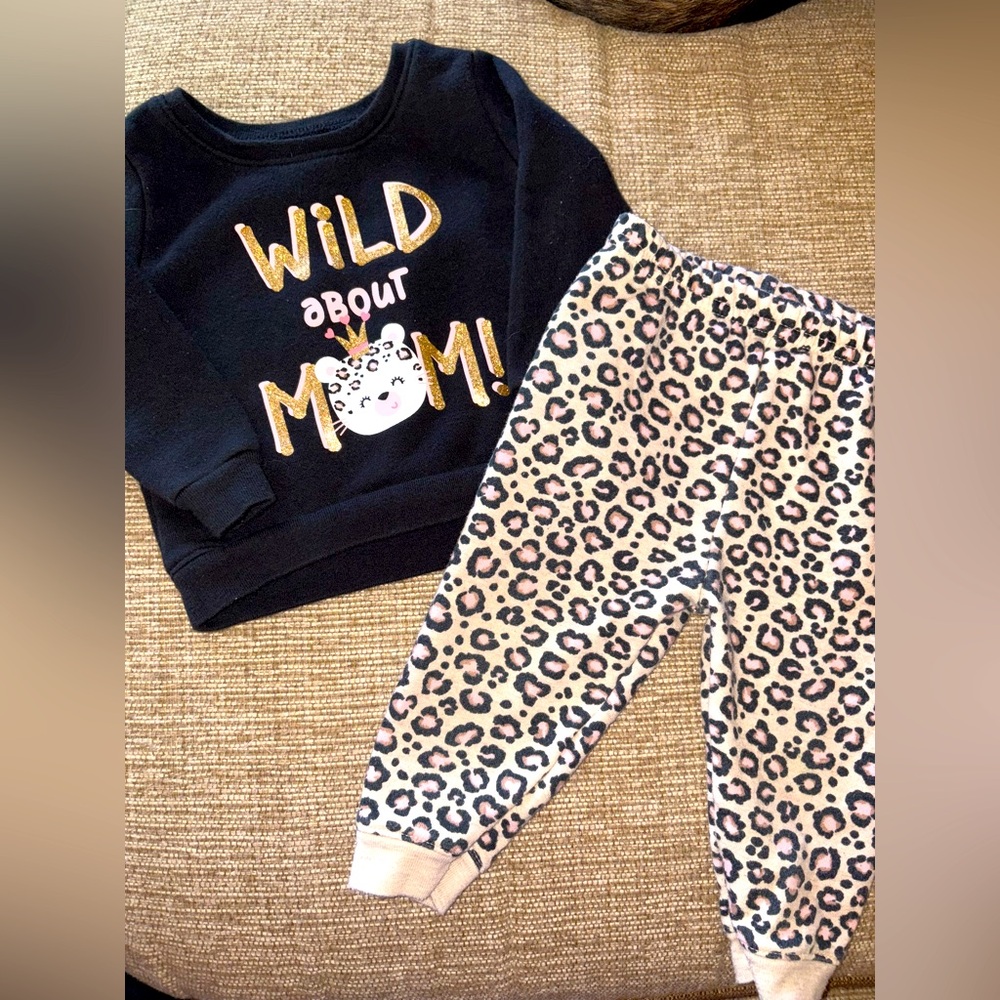 6-9 Cheetah Print Outfit